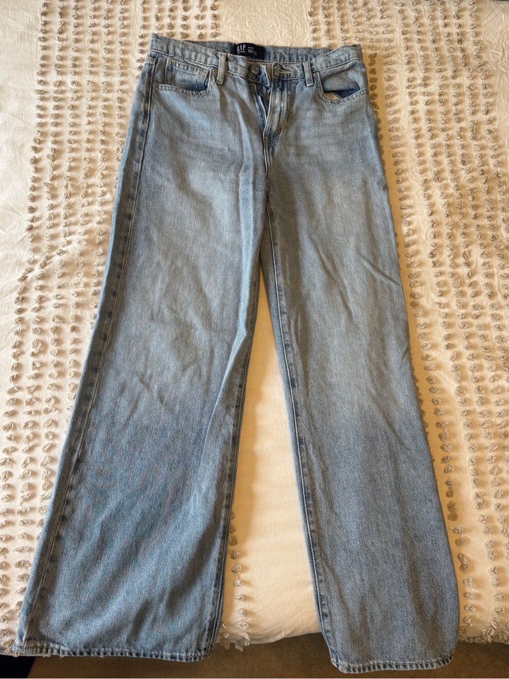 GAP Light Blue Wide Leg Jeans